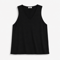 Feinstrick Top in Schwarz