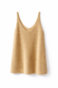 Feinstricktop in Camel