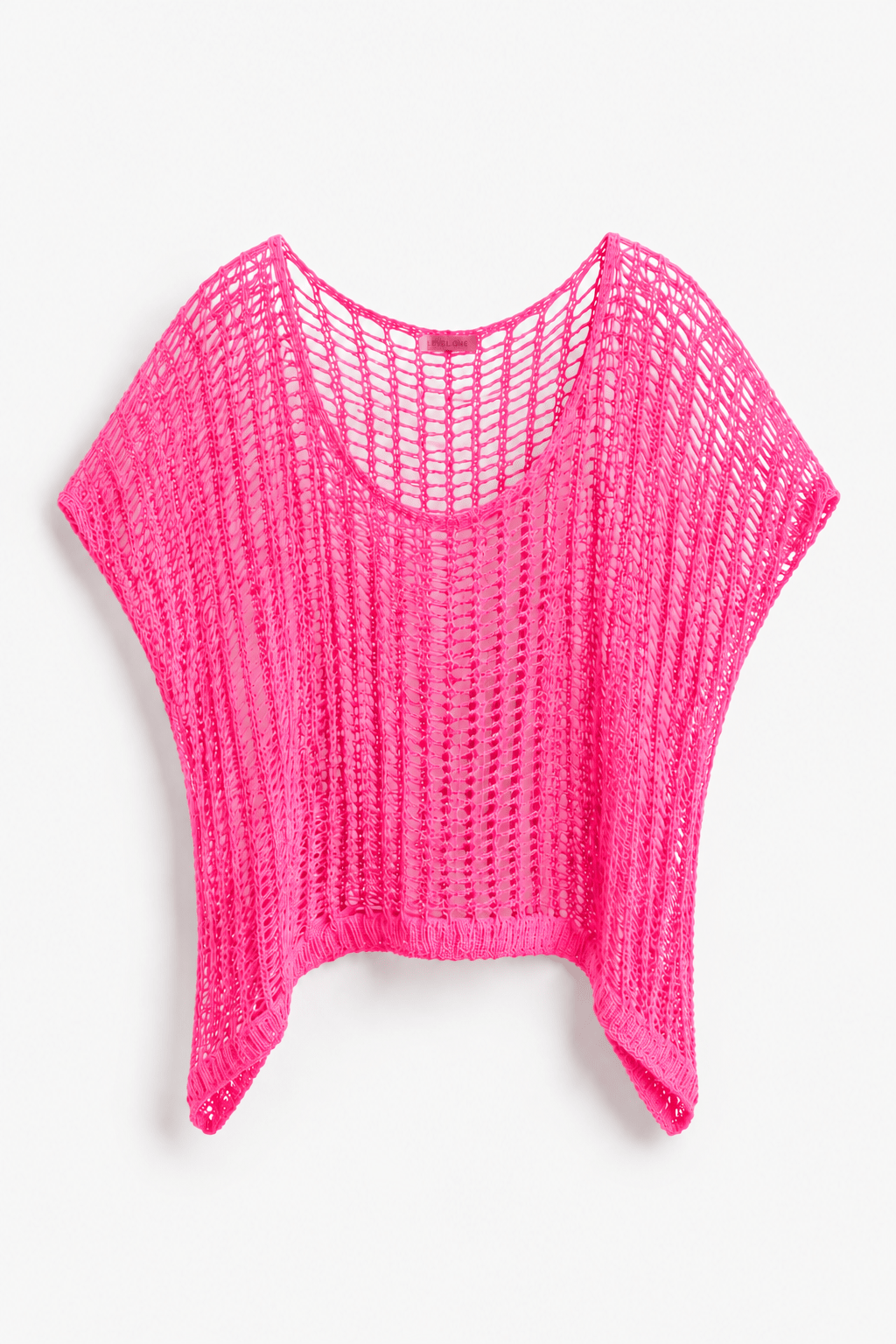 Häkelshirt in Pink