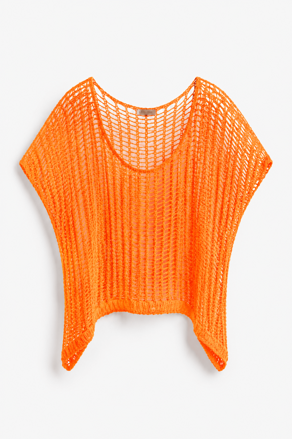 Häkelshirt in Orange