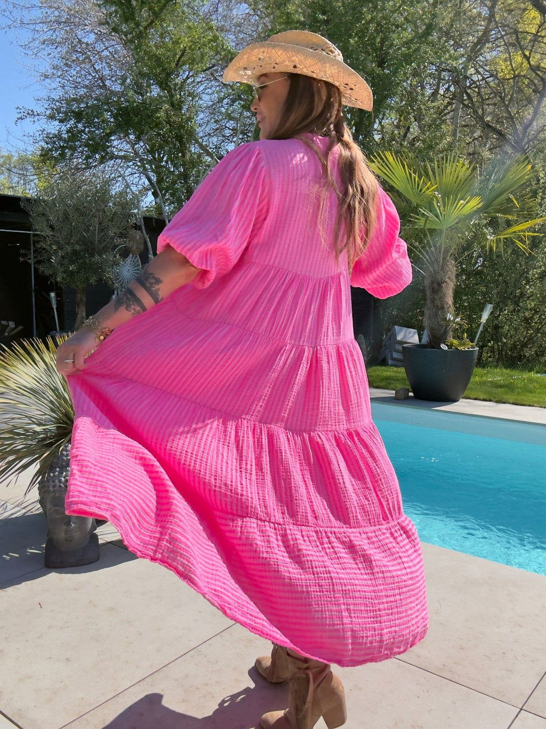 Musselin Sommer Kleid 2603523