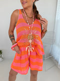 Stricktop in Rosa Orange